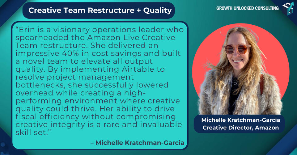 Creative Director, Amazon